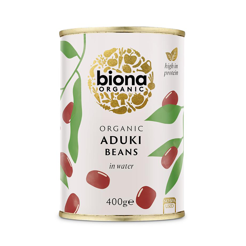 Organic Aduki Beans - 400g - Biona