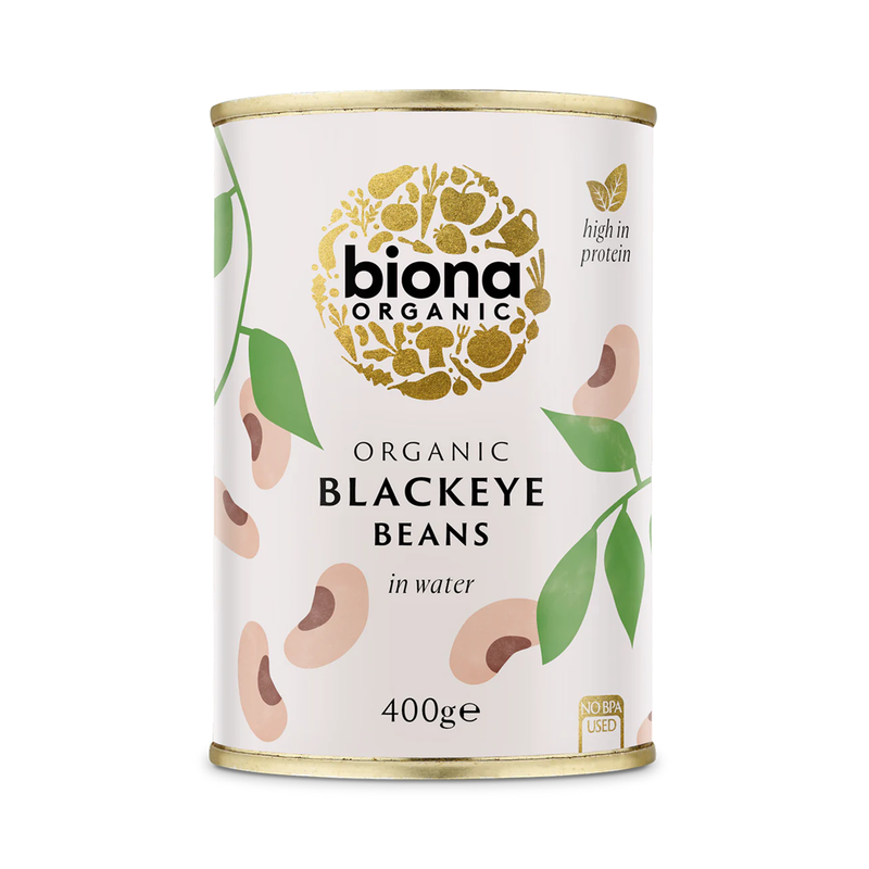 Organic Blackeye Beans - Biona - 400g