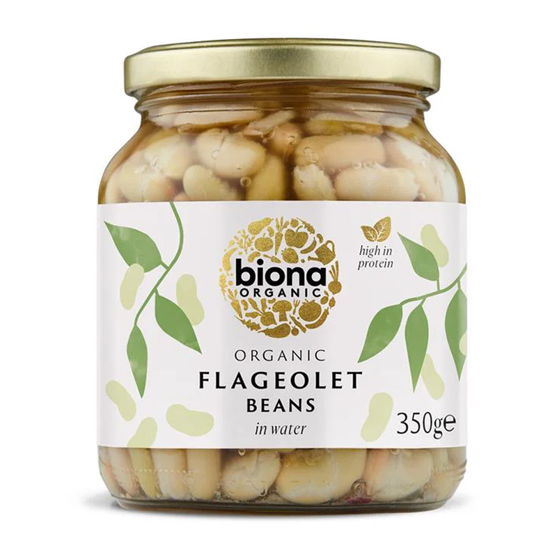 Organic Flajeolet Beans - Biona - 350g