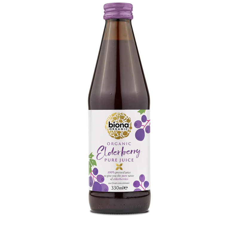 Organic Elderberry Juice - 330ml - Biona