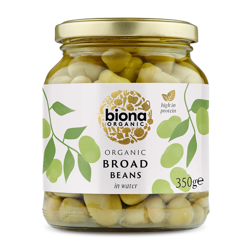 Organic Broad Beans - Biona - 350g