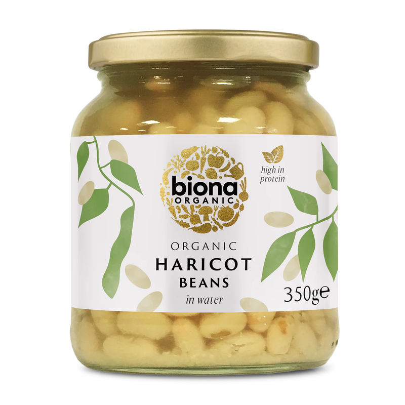 Organic Haricot Beans - Biona - 350g