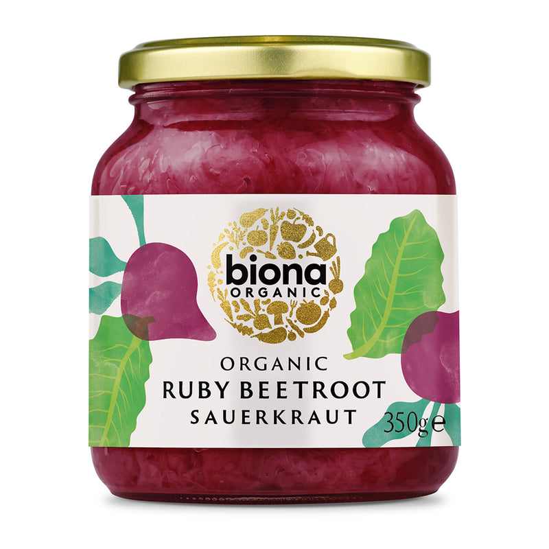 Organic Sauerkraut Ruby Red - 350g - Biona