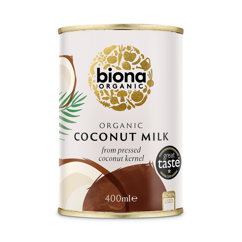 Organic Coconut Milk - Biona - 400ml x4