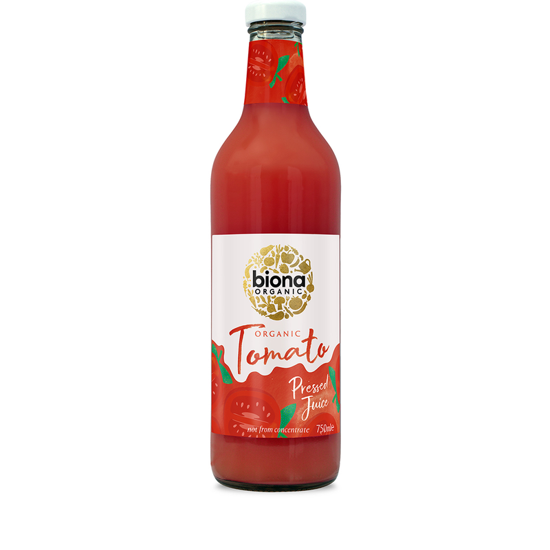 Organic Tomato Juice - Pressed - Biona - 750ml