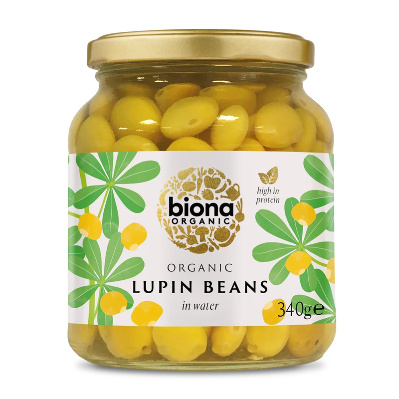 Organic Lupin Beans - Biona - 350g