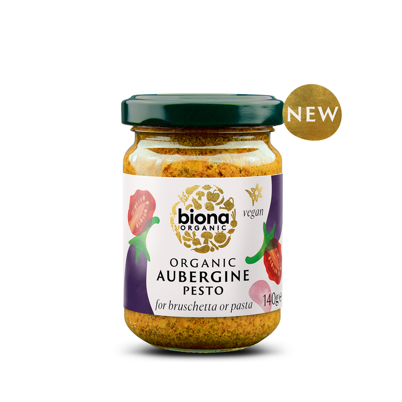 Organic Aubergine Pesto - 140g - Biona