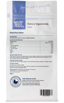 Dried Pear Halves 1kg pouch - back of pack - new packaging