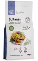 Turkish Sultanas 3kg pouch - Whole Food Earth - new packaging