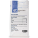 Jumbo Black Raisins 250g pouch - back of pack - new packaging