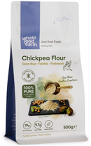 Chickpea Flour 500g pouch - Whole Food Earth - new packaging