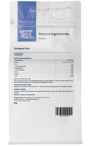 Chickpea Flour 2kg pouch - back of pack - new packaging