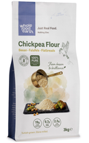 Chickpea Flour 3kg pouch - Whole Food Earth - new packaging