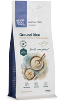 Ground Rice 500g pouch - Whole Food Earth - new packaging