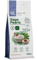 Sago Pearls 500g pouch - Whole Food Earth - new packaging