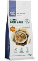 Giant Cous Cous 500g pouch - Whole Food Earth - new packaging