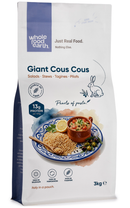 Giant Cous Cous 3kg pouch - Whole Food Earth - new packaging