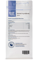 Freekeh Cracked Roasted Wheat Grain 500g pouch - back of pack - new packaging