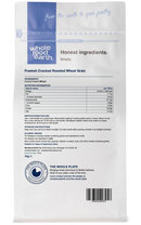 Freekeh Cracked Roasted Wheat Grain 1kg pouch - back of pack - new packaging