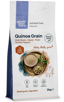 Quinoa Grain 2kg pouch - Whole Food Earth - new packaging