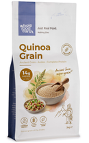 Quinoa Grain 3kg pouch - Whole Food Earth - new packaging