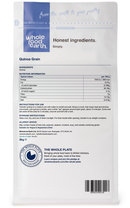 Quinoa Grain 3kg pouch - back of pack - new packaging