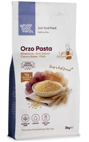 Orzo Pasta 3kg pouch - Whole Food Earth - new packaging