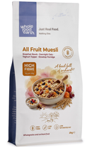 All Fruit Muesli 2kg pouch - Whole Food Earth - new packaging