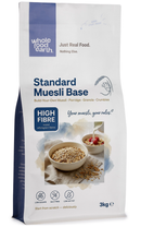 Standard Muesli Base 3kg pouch - Whole Food Earth - new packaging