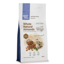 Whole Natural Almonds Whole Natural / 1kg pouch - Whole Food Earth - new packaging