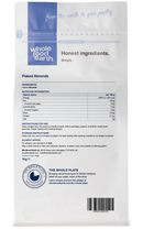 Flaked Almonds 1kg pouch - back of pack - new packaging