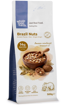 Broken Brazil Nuts 500g pouch - Whole Food Earth - new packaging