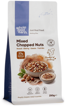Mixed Chopped Nuts 250g pouch - Whole Food Earth - new packaging