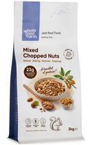Mixed Chopped Nuts 2kg pouch - Whole Food Earth - new packaging