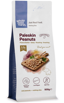 Paleskin Peanuts 500g pouch - Whole Food Earth - new packaging