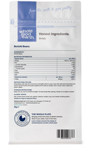 Borlotti Beans 3kg pouch - back of pack - new packaging