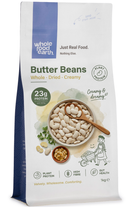 Butter Beans 1kg pouch - Whole Food Earth - new packaging