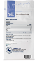 Sesame Seeds Unhulled 1kg pouch - back of pack - new packaging