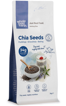 Chia Seeds 1kg pouch - Whole Food Earth - new packaging