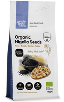 Organic Nigella Seeds 1kg pouch - Whole Food Earth - new packaging
