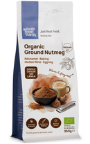 Organic Ground Nutmeg 250g pouch - Whole Food Earth - new packaging
