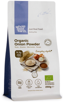 Organic Onion Powder 250g pouch - Whole Food Earth - new packaging