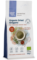 Organic Oregano 100g pouch - Whole Food Earth - new packaging