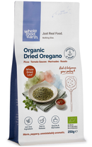 Organic Dried Oregano 250g pouch - Whole Food Earth - new packaging