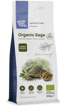 Organic Sage 250g pouch - Whole Food Earth - new packaging