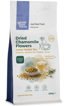 Chamomile Flowers Dried (Loose Tea) 500g pouch - Whole Food Earth - new packaging