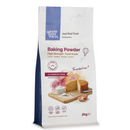 Baking Powder High Strength 2kg pouch - Whole Food Earth - new packaging