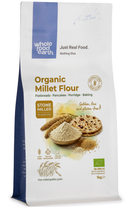 Organic Millet Flour 1kg pouch - Whole Food Earth - new packaging