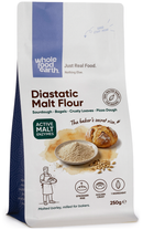Diastatic Malt Flour 250g pouch - Whole Food Earth - new packaging