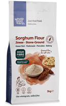 Sorghum Flour 3kg pouch - Whole Food Earth - new packaging
